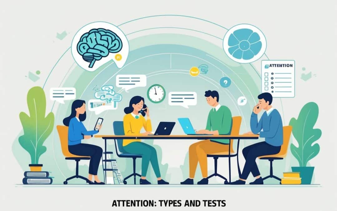 La atención: Tipos y test para evaluar el rendimiento cognitivo